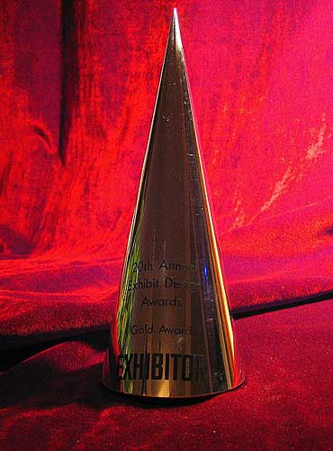 Exhibitor Magazine Gold Design Award